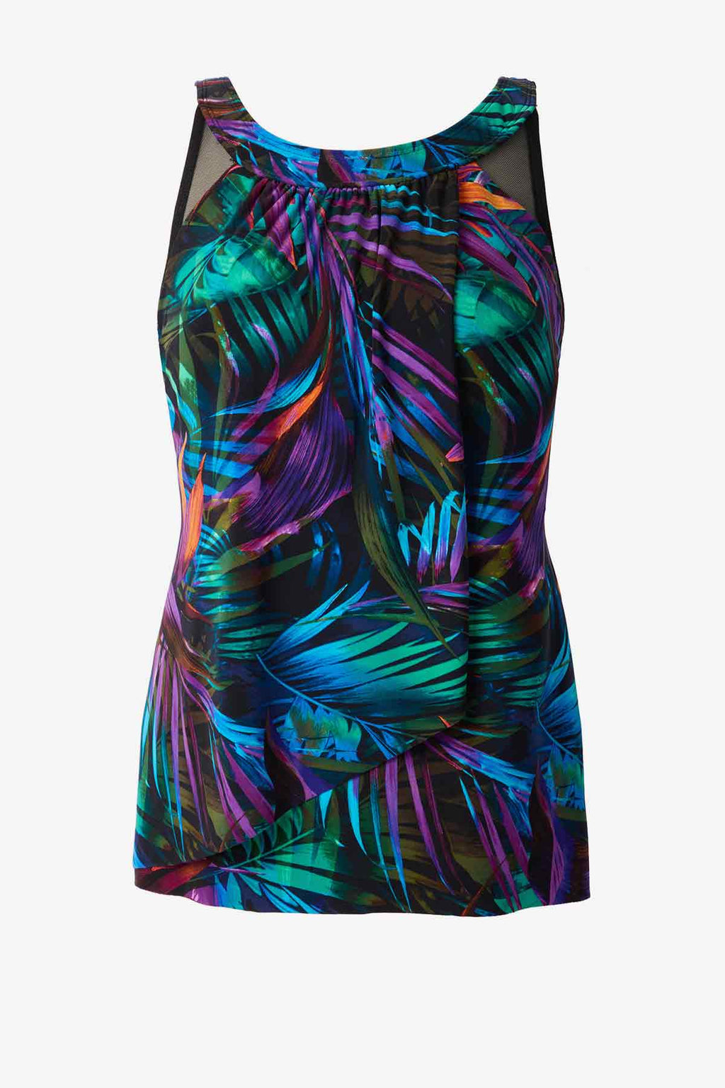 MIRACLESUIT PALMA PARADISO URSULA TANKINI TOP - FULL FIGURE