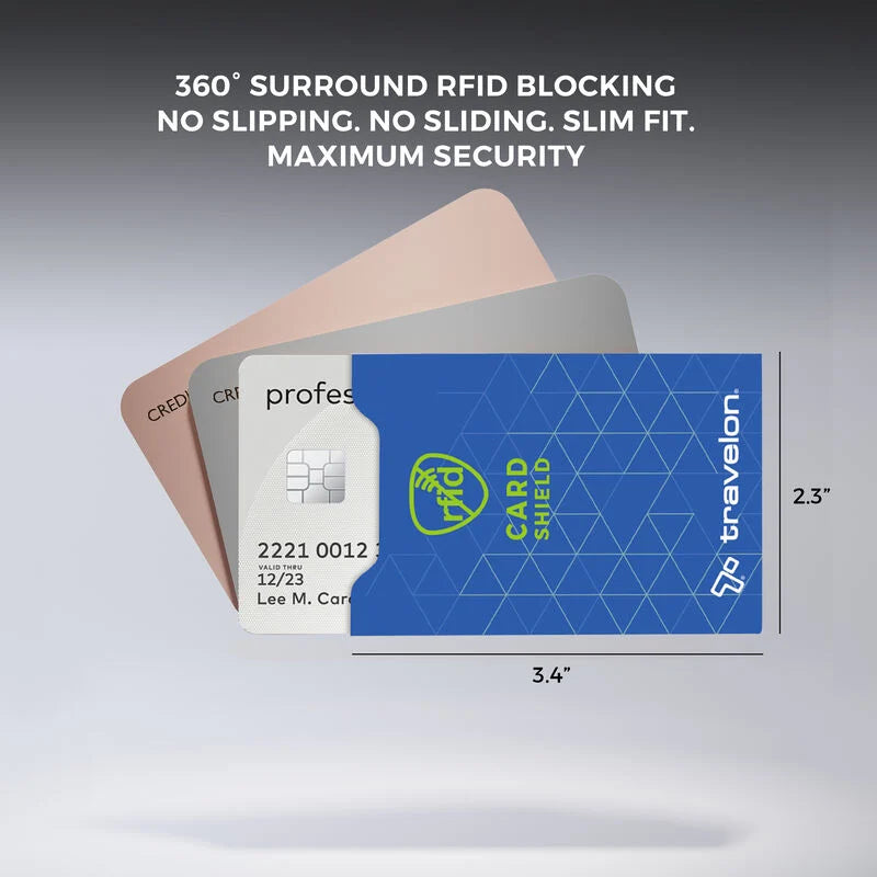 Travelon Set of 10 RFID Blocking Card Sleeves