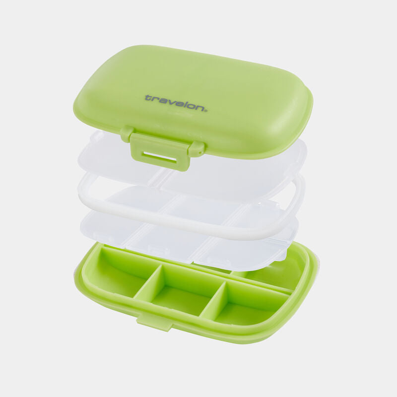 Travelon World Travel Essentials Set of 2 Pill Box / Organizer