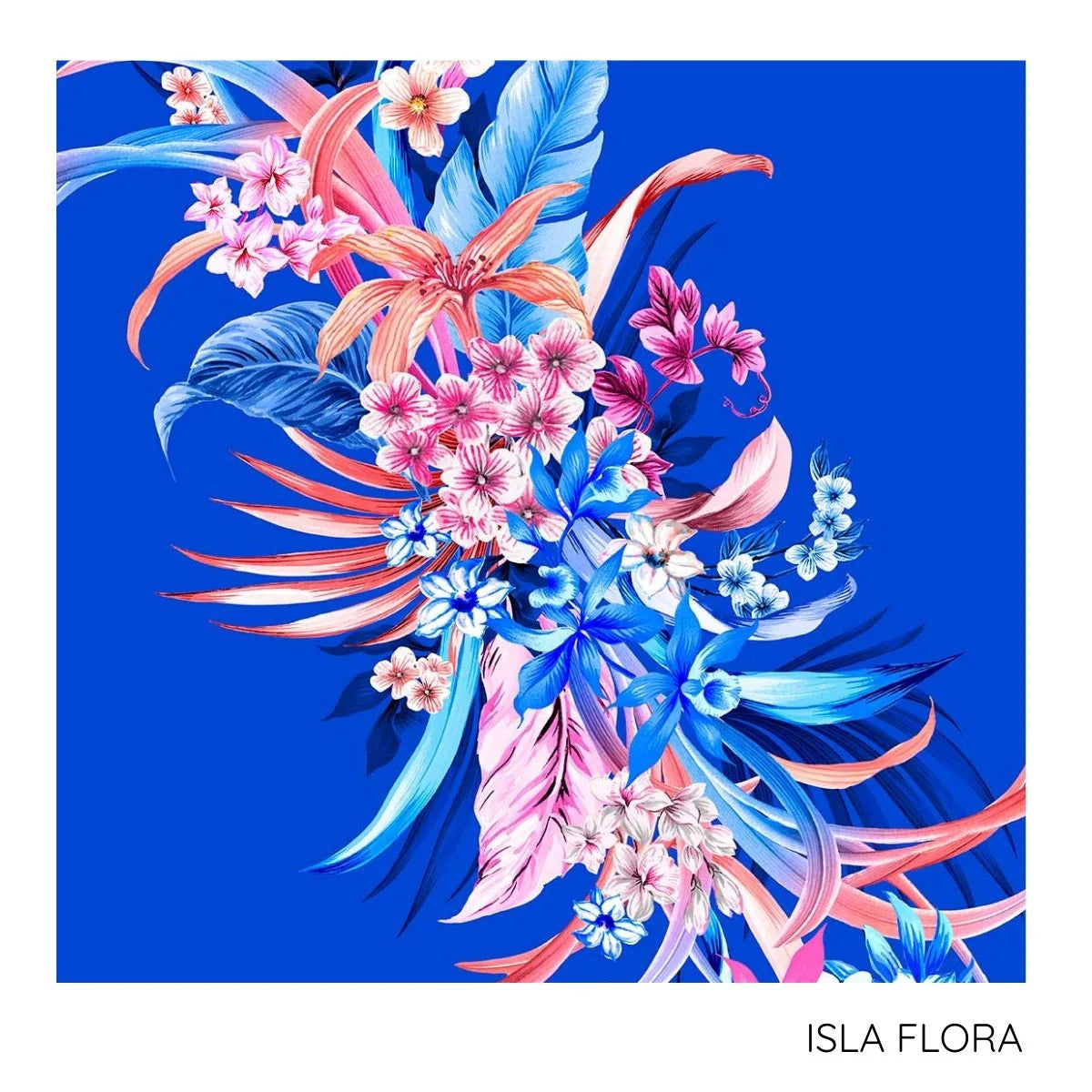 Jantzen Isla Flora Audrey Drape Tankini Top