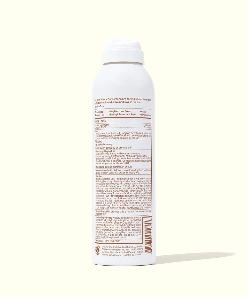 SUN BUM Mineral SPF 30 Sunscreen Spray