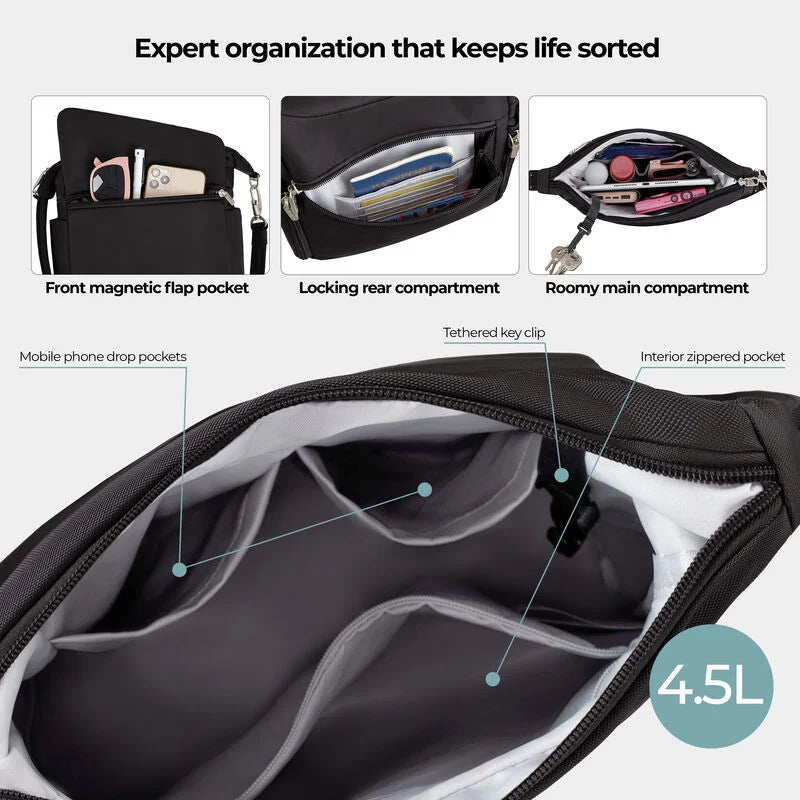 Travelon Anti-Theft Classic Messenger