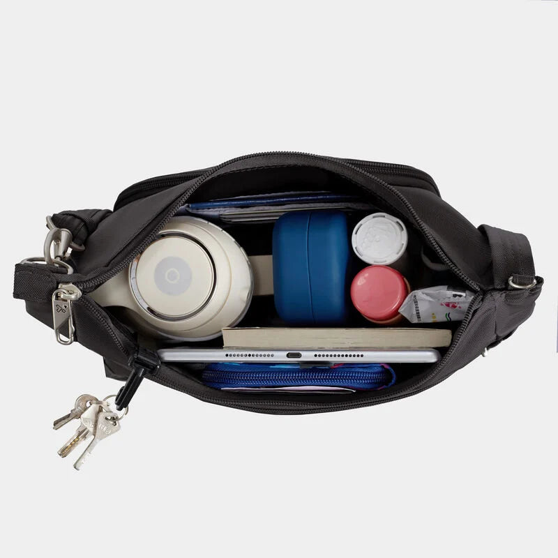 Travelon Anti-Theft Classic Crossbody Bucket Bag
