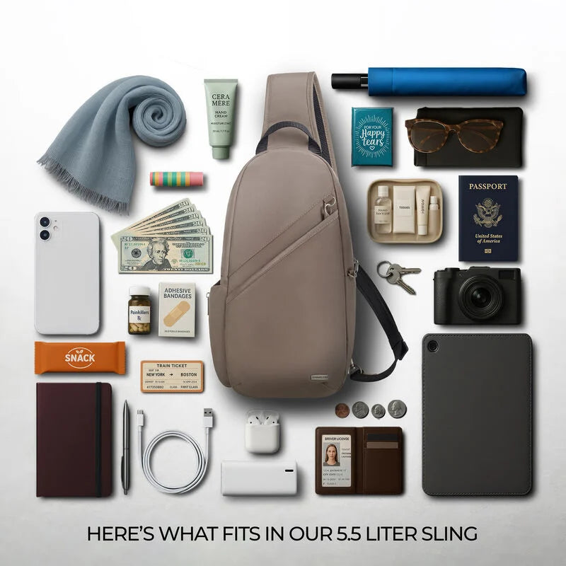 Travelon Anti-Theft Classic Sling Bag