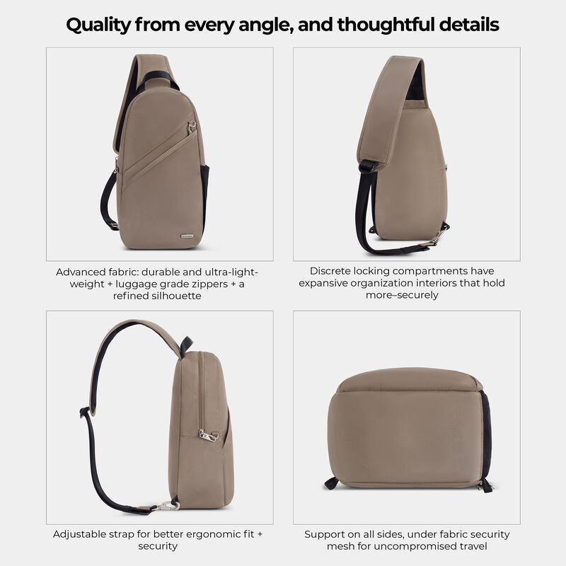 Travelon Anti-Theft Classic Sling Bag