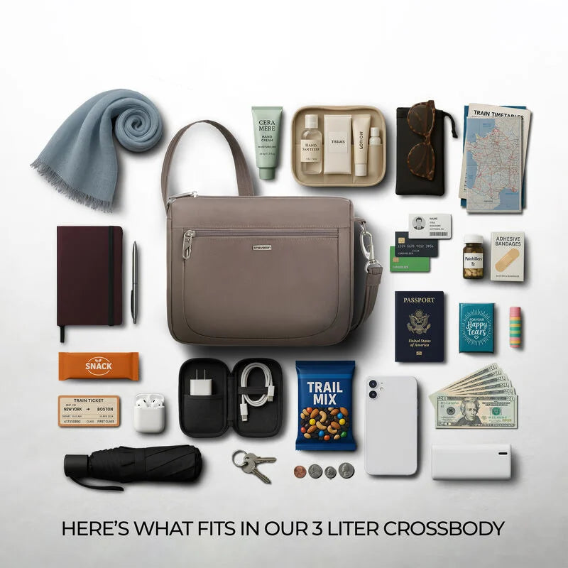 Travelon Anti-Theft Classic Small E/W Crossbody