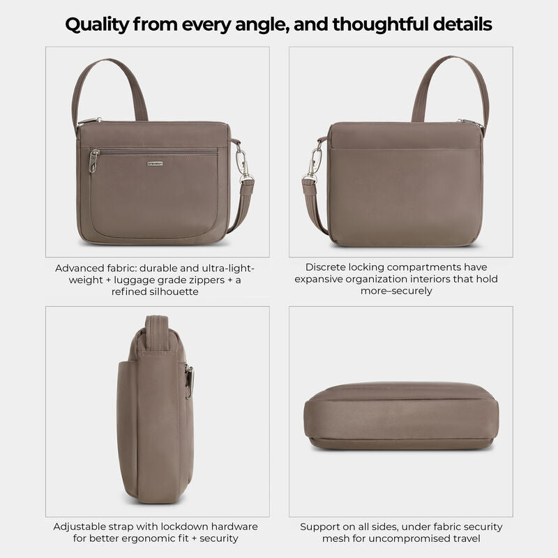 Travelon Anti-Theft Classic Small E/W Crossbody