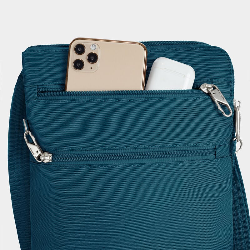Travelon Anti-Theft Classic Slim Double Zip Crossbody