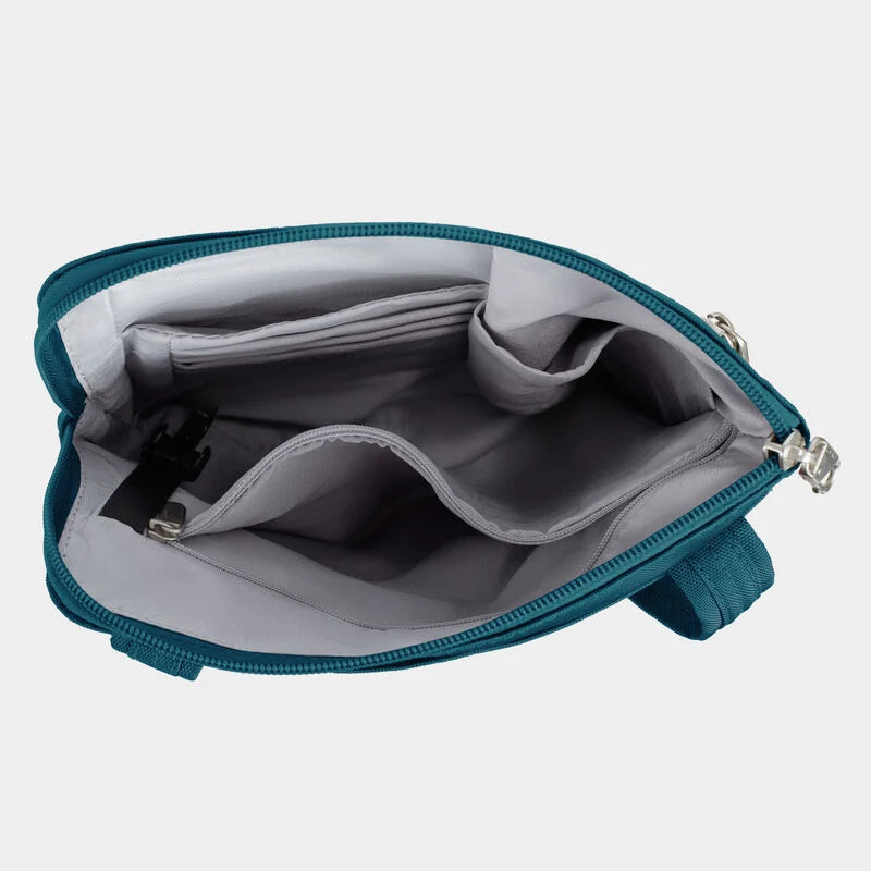 Travelon Anti-Theft Classic Slim Double Zip Crossbody
