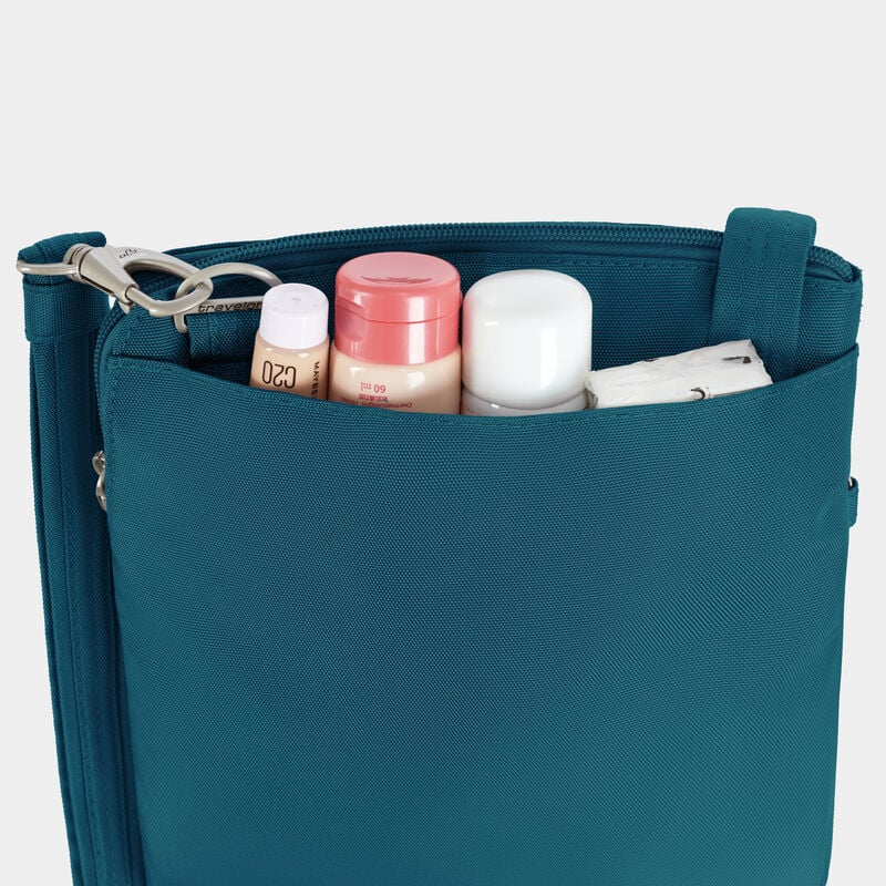 Travelon Anti-Theft Classic Slim Double Zip Crossbody