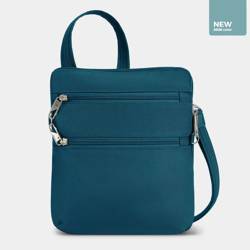 Travelon Anti-Theft Classic Slim Double Zip Crossbody