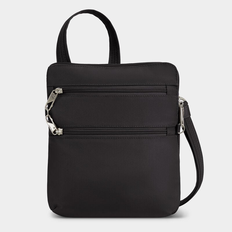 Travelon Anti-Theft Classic Slim Double Zip Crossbody