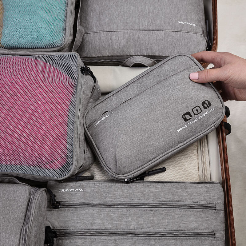 Travelon World Travel Essentials Tech Organizer