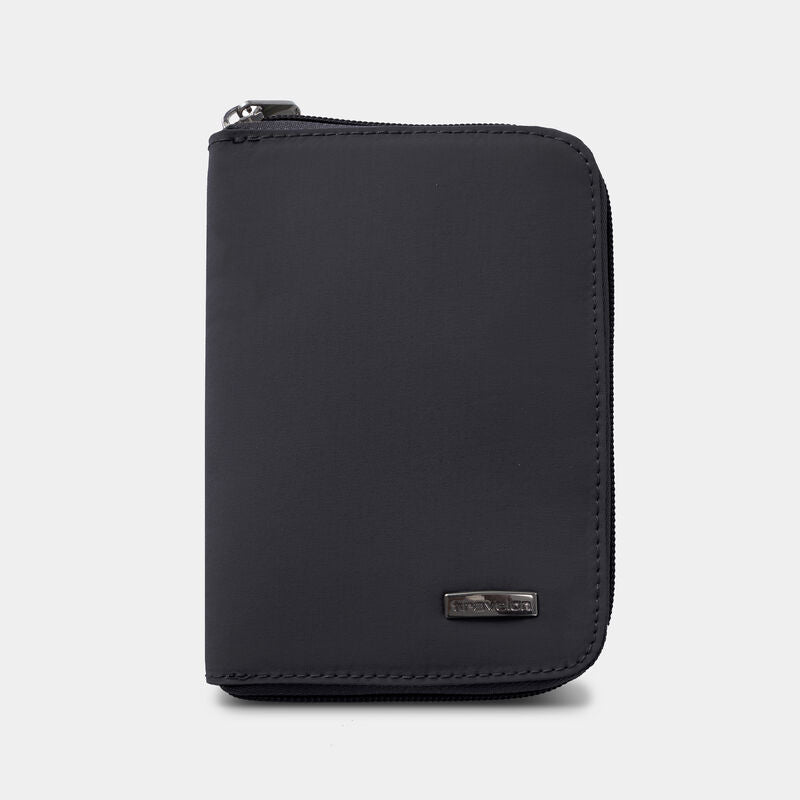 Travelon RFID Blocking Passport Zip Wallet