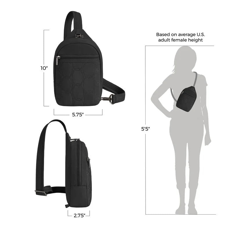 Travelon Runways Anti-Theft Small Sling