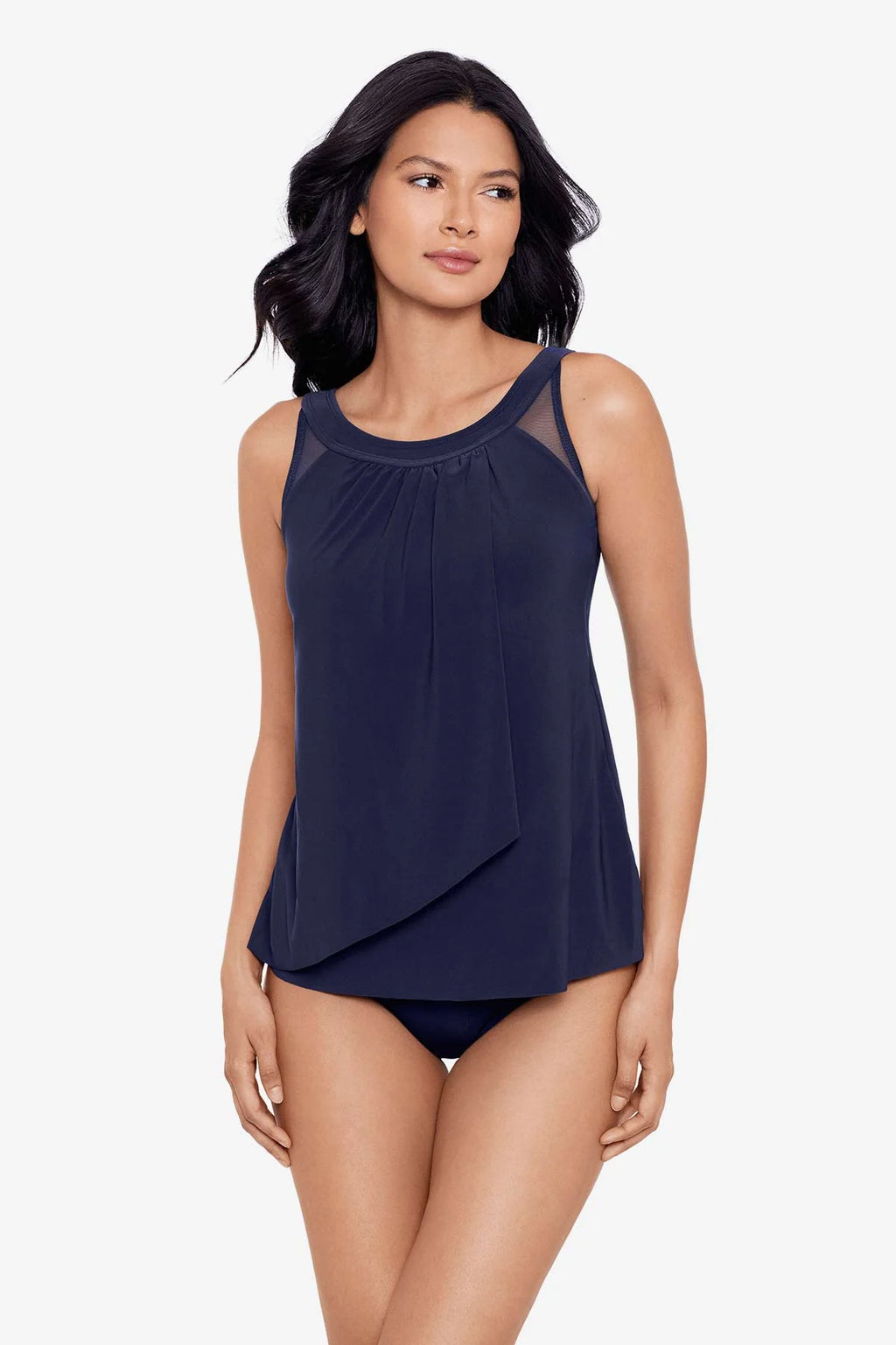 Miraclesuit Ursula Tankini Top Midnight