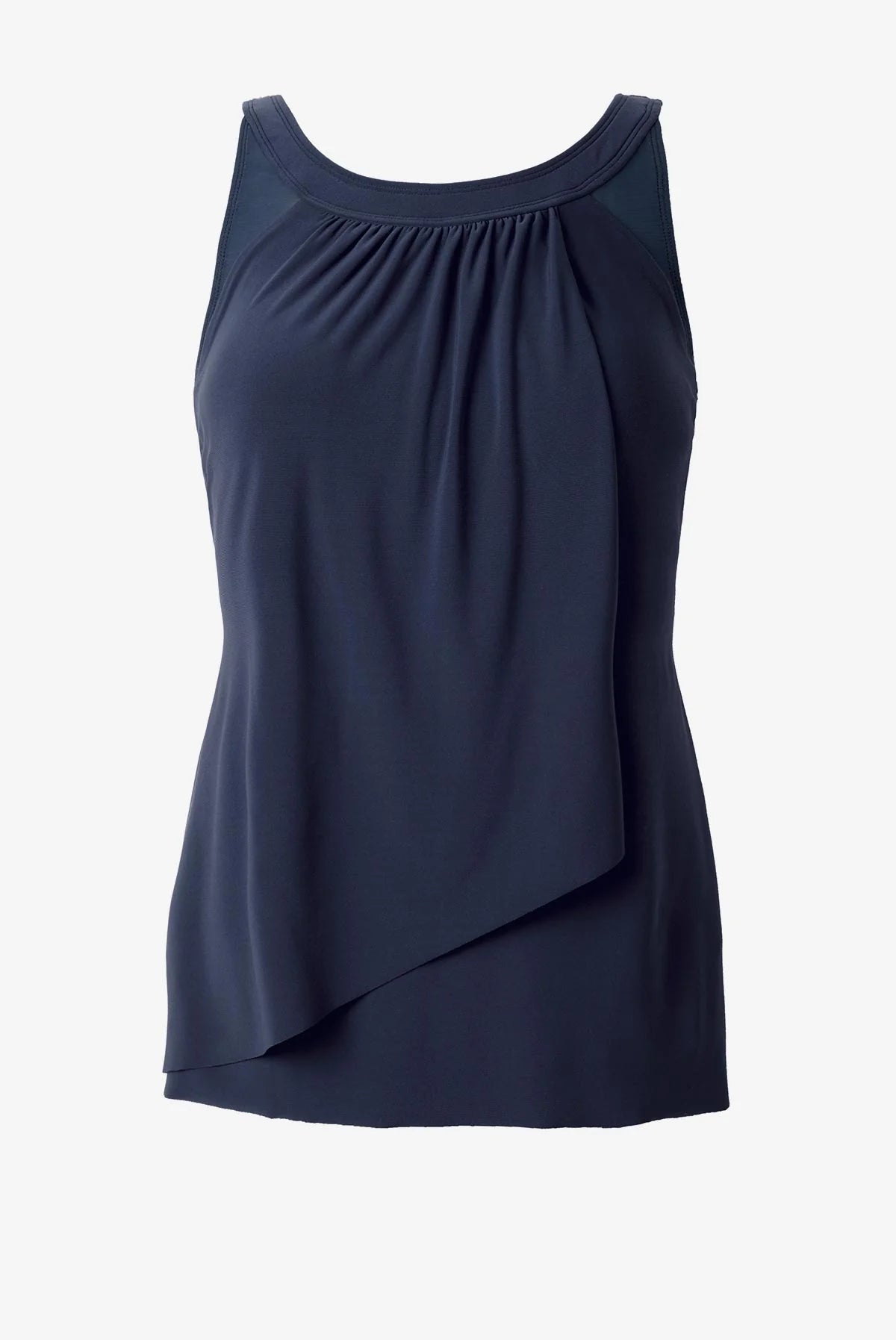 Miraclesuit Plus Size Ursula Tankini Top Midnight