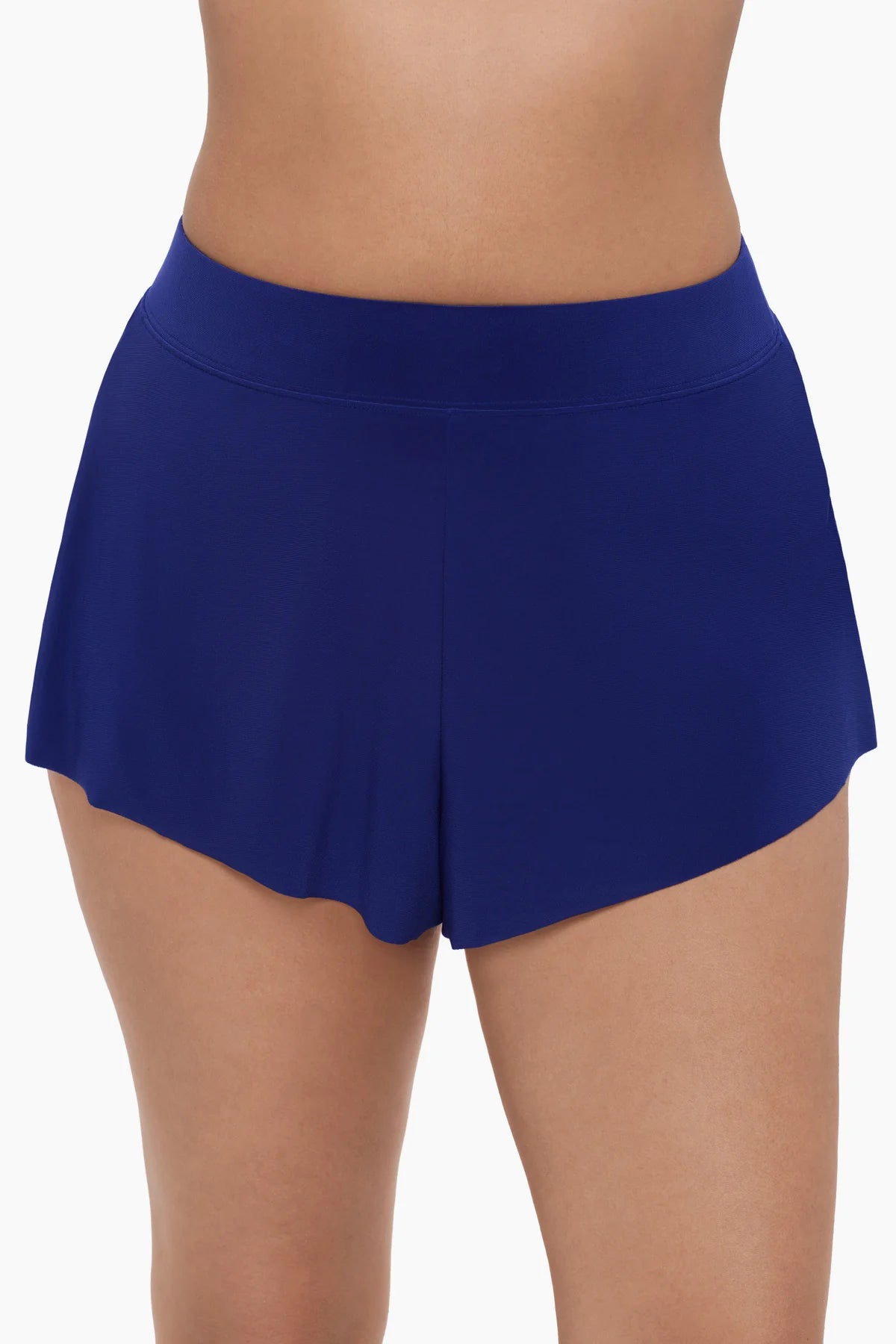 Trimshaper Drape Short Swim Bottom - Ink