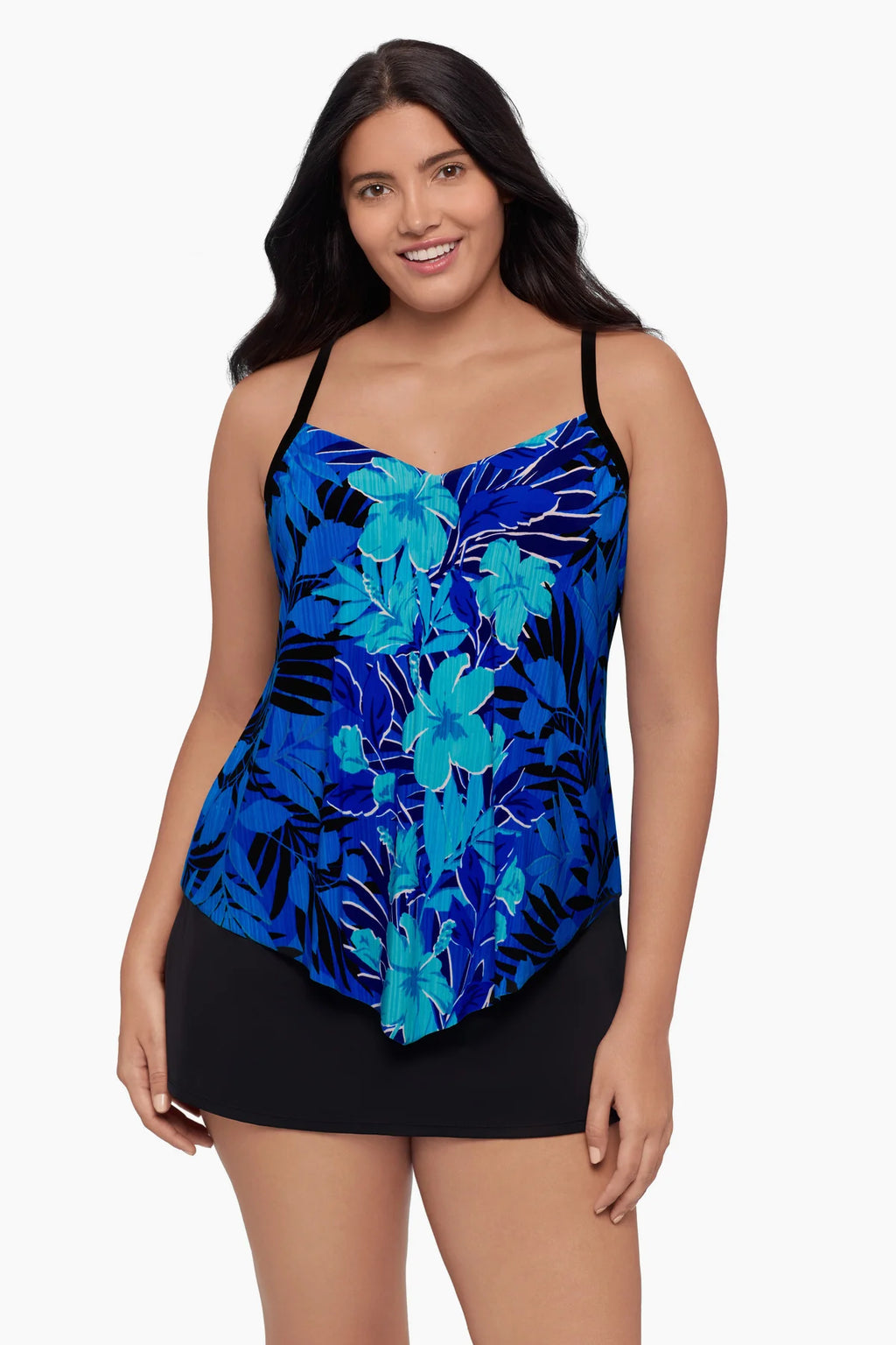 Trimshaper Hank Tankini Top - Tropic Zone