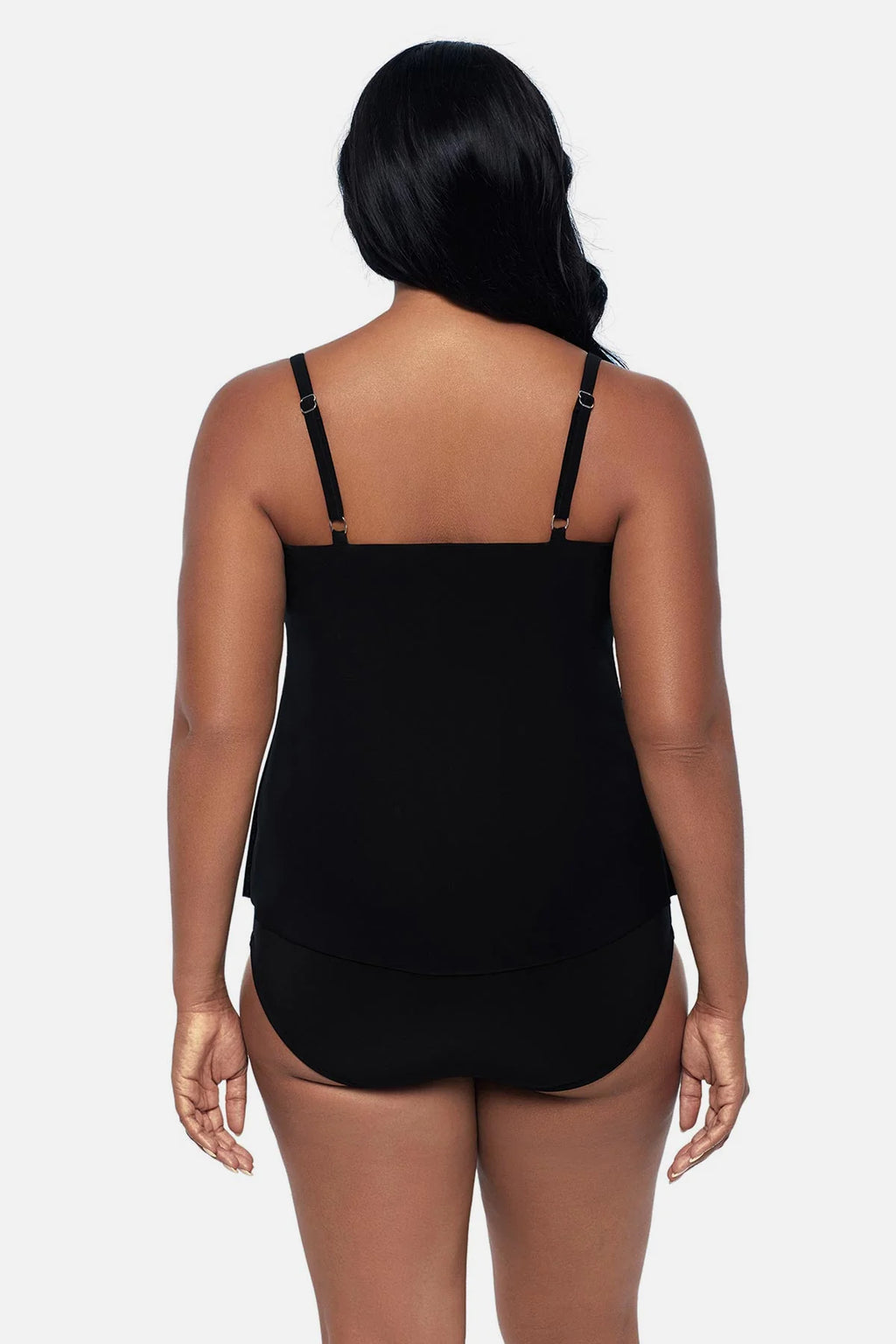Trimshaper Hank Tankini Top - Baroque Beauty