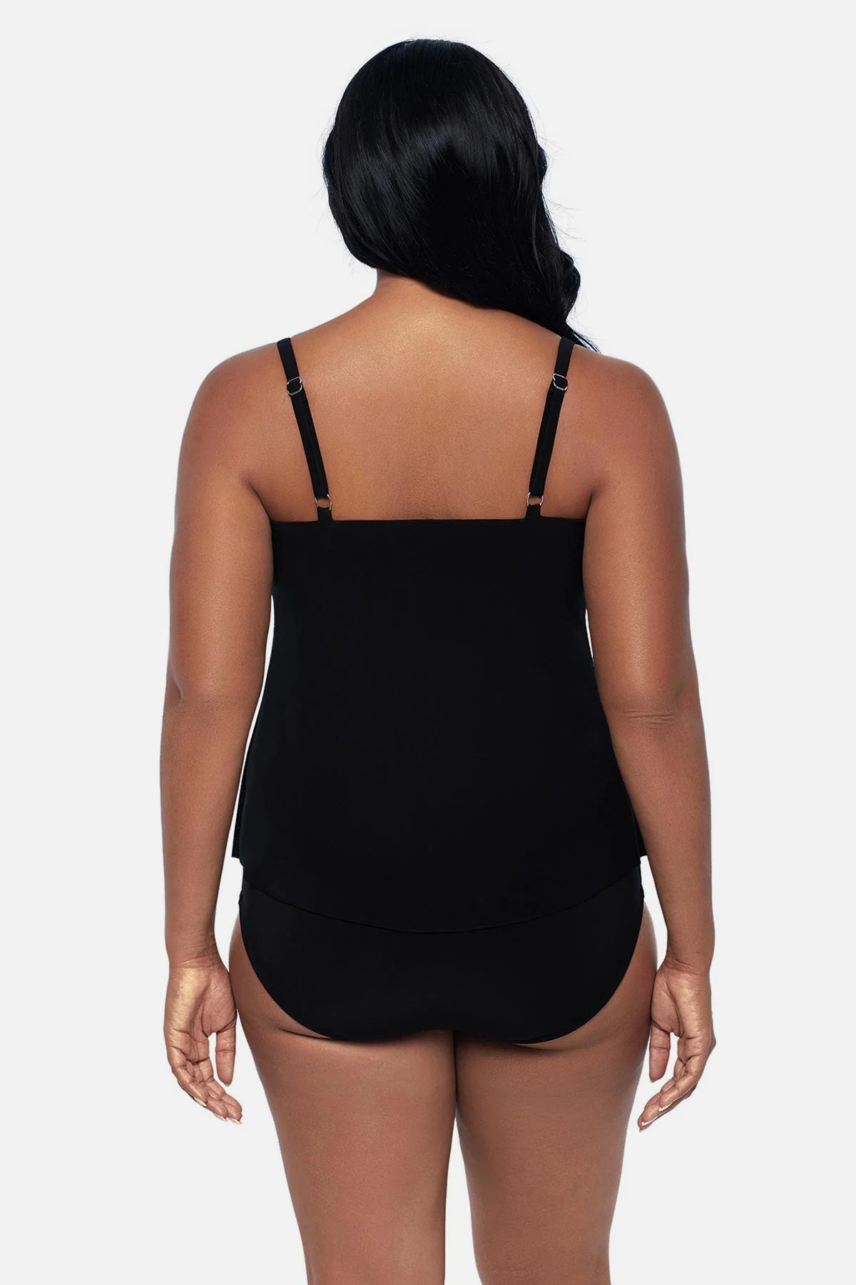 Trimshaper Hank Tankini Top - Baroque Beauty