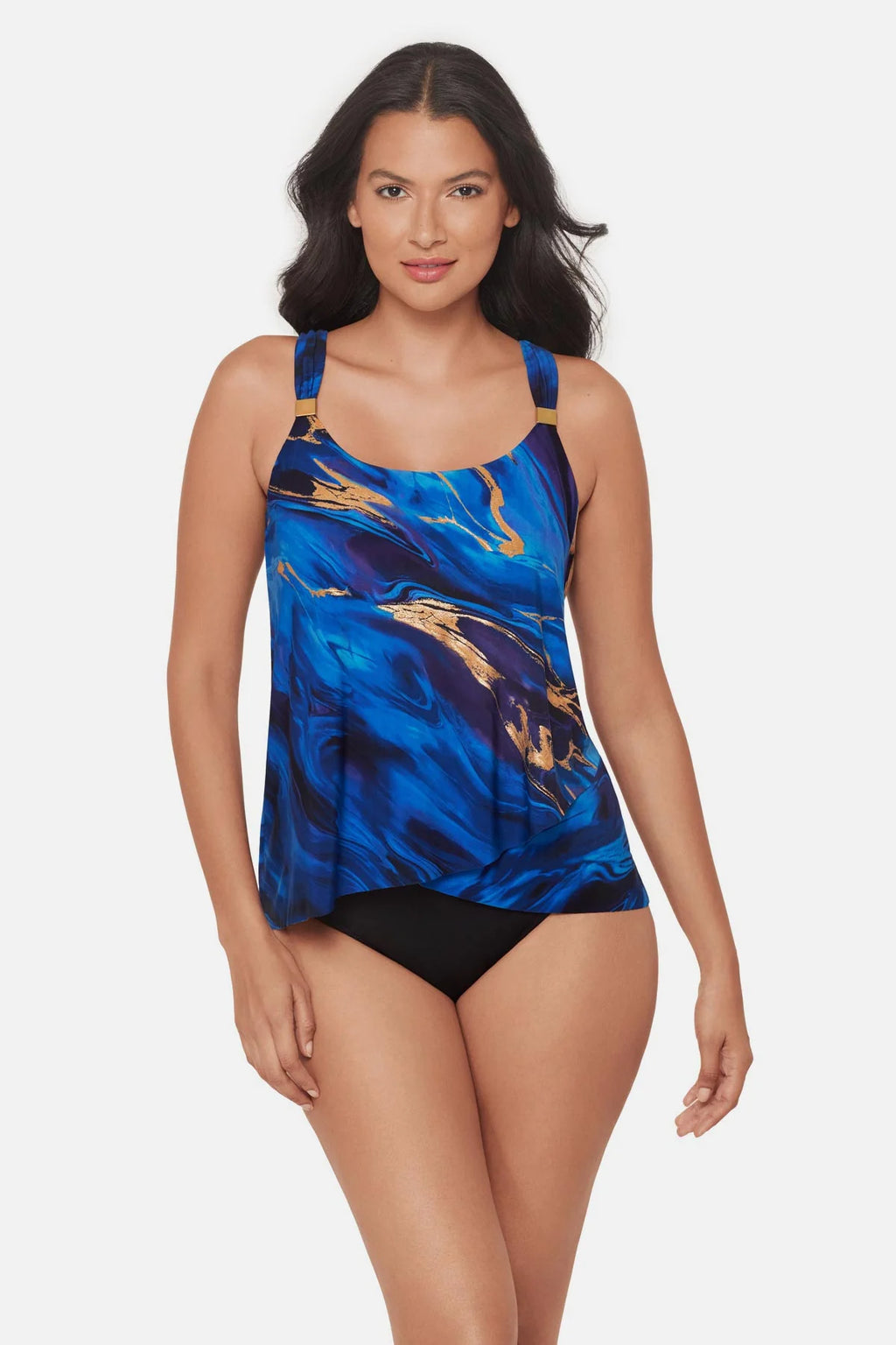 Miraclesuit Dazzle Tankini Top in Stellar Nova
