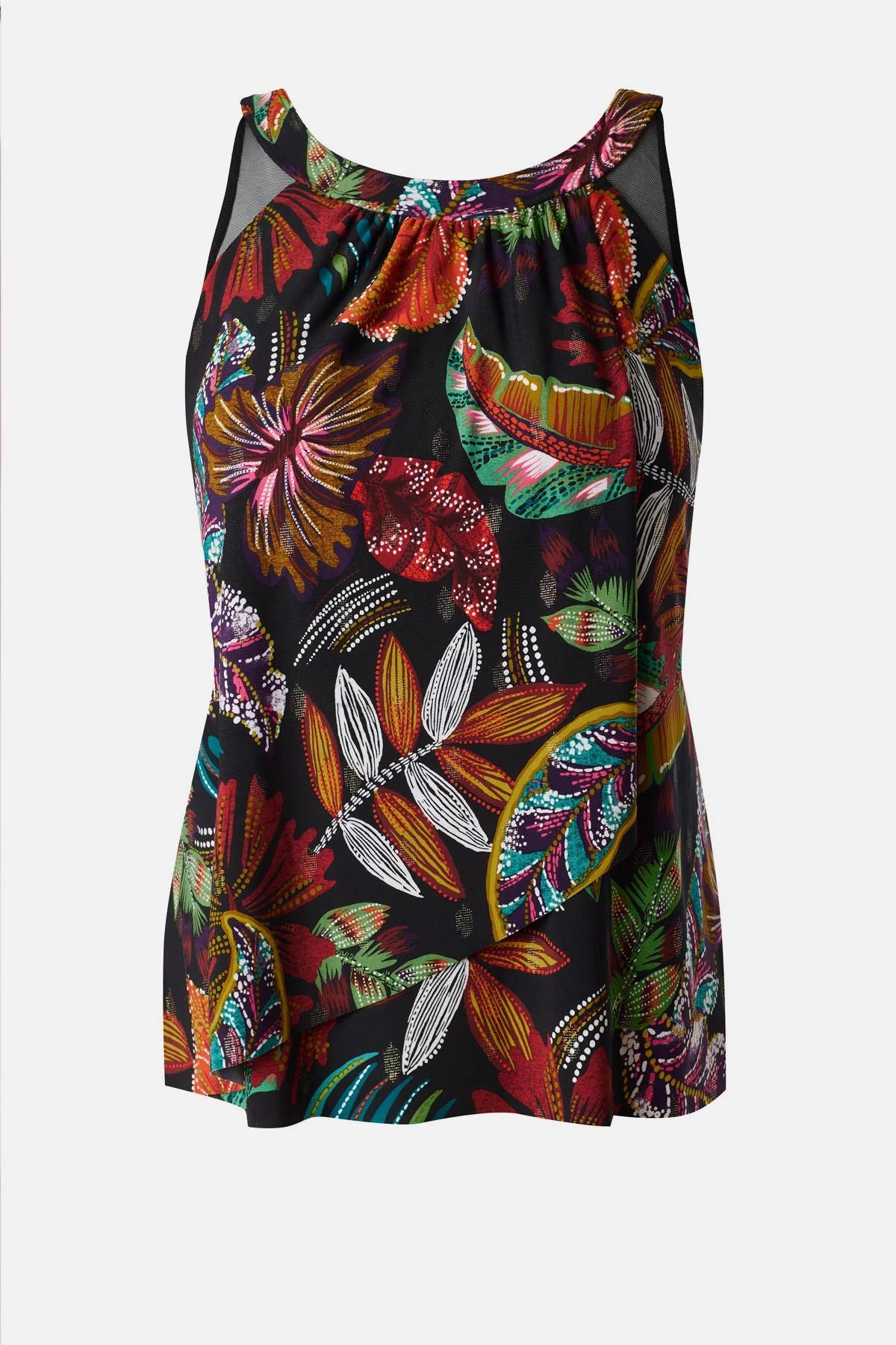 Miracle Suit Ursula Tankini Top in Pluma Orla