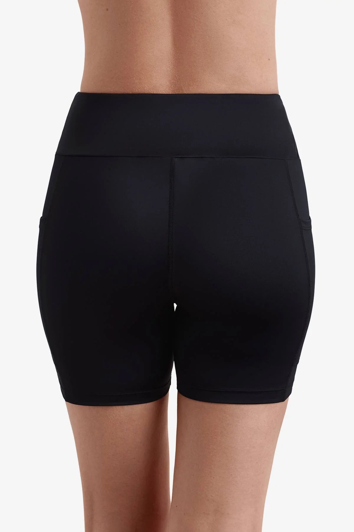 Shape Solver Yoga Waist Midi Swim Short Swim Bottom