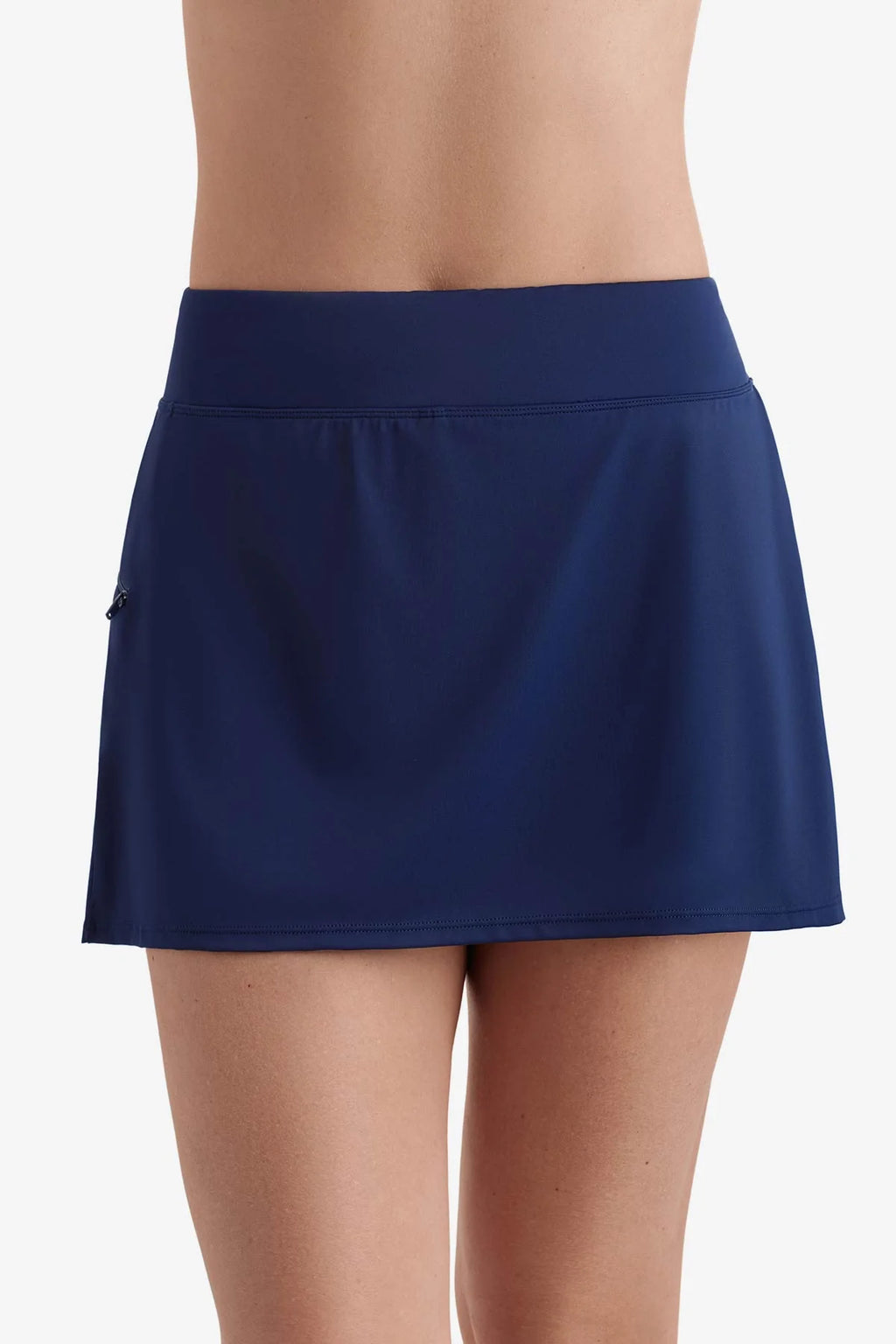 Shape Solver Skort with Zipper Pocket - Navy