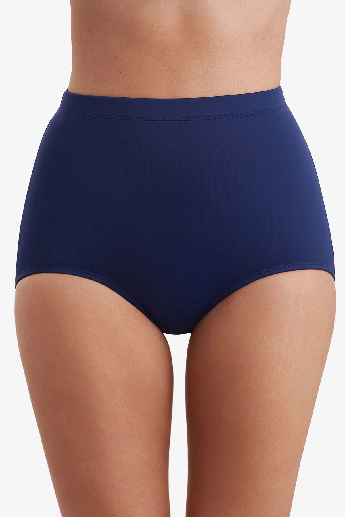 Shape Solver Girl Leg Brief - Navy