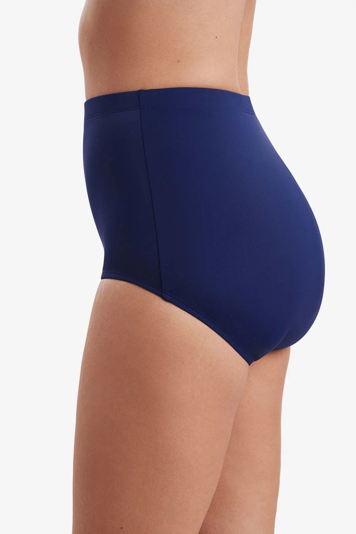 Shape Solver Girl Leg Brief - Navy