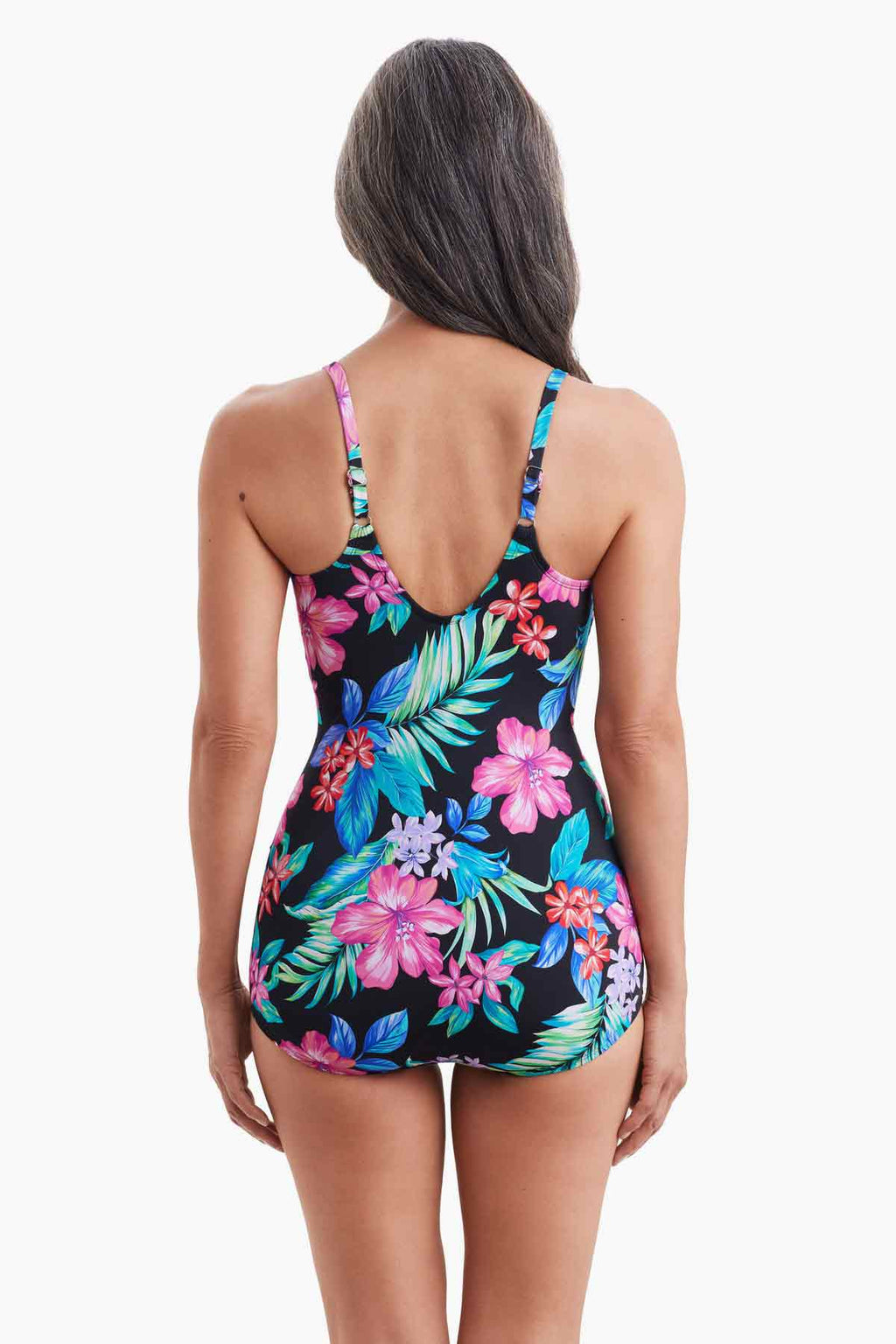 Shape Solver Cross Over Sarong One Piece - Island Hopping