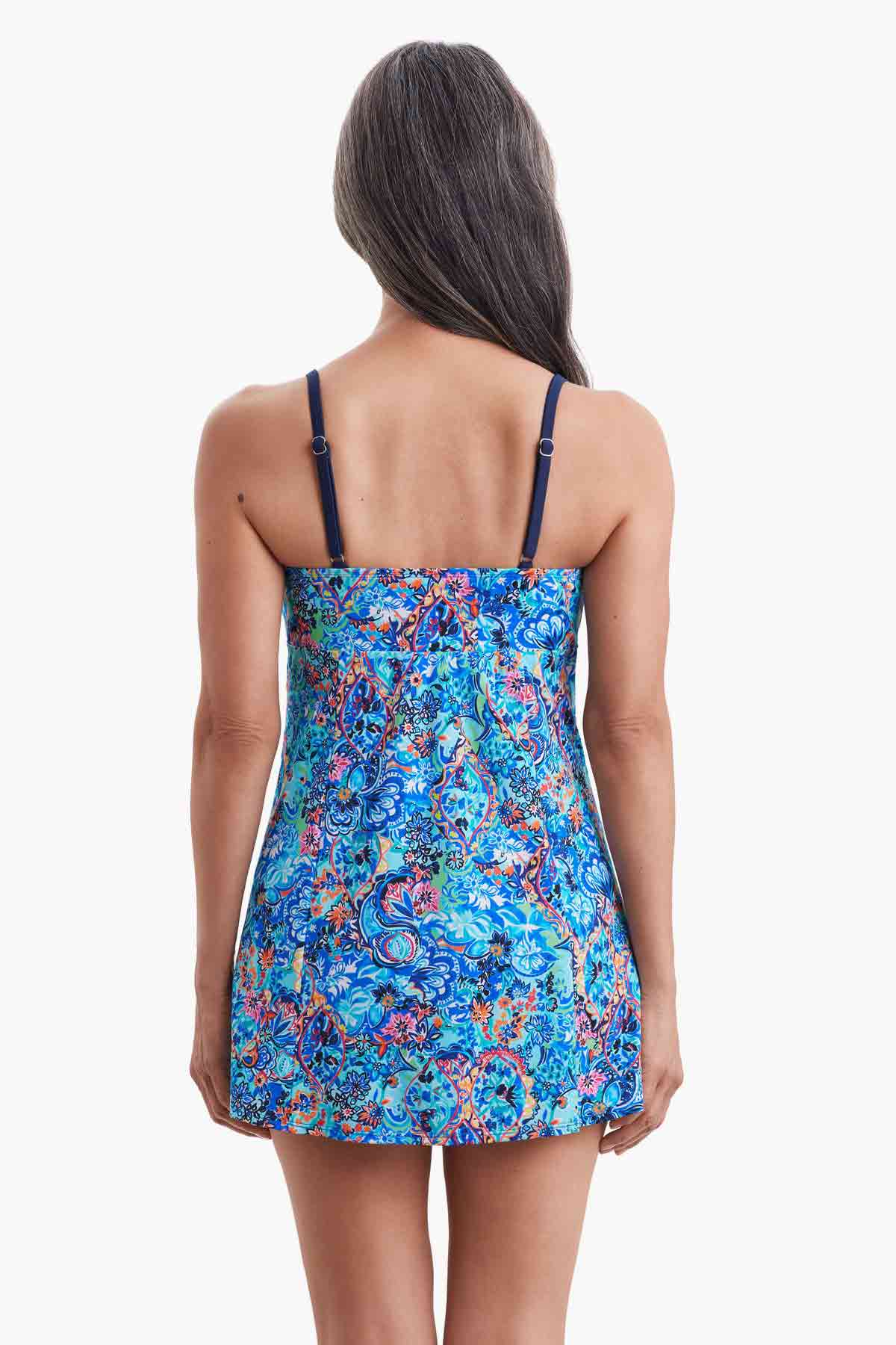 Shapesolver Bombay Empire Swimdress Swimwear
