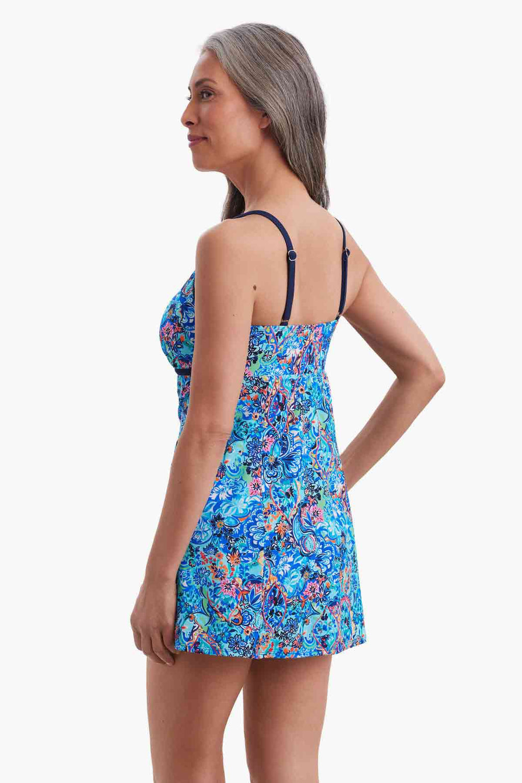 Shapesolver Bombay Empire Swimdress Swimwear