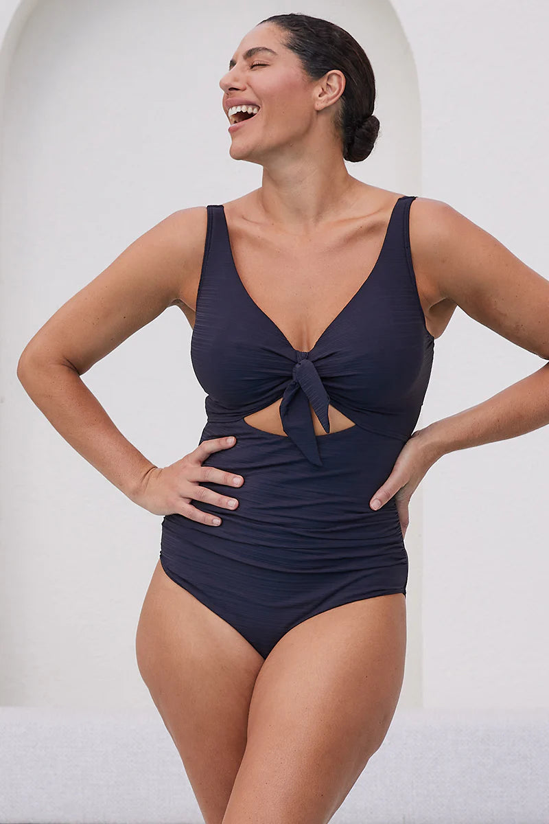 Artesands Aria Cezanne D - E Cup Underwire One Piece Black