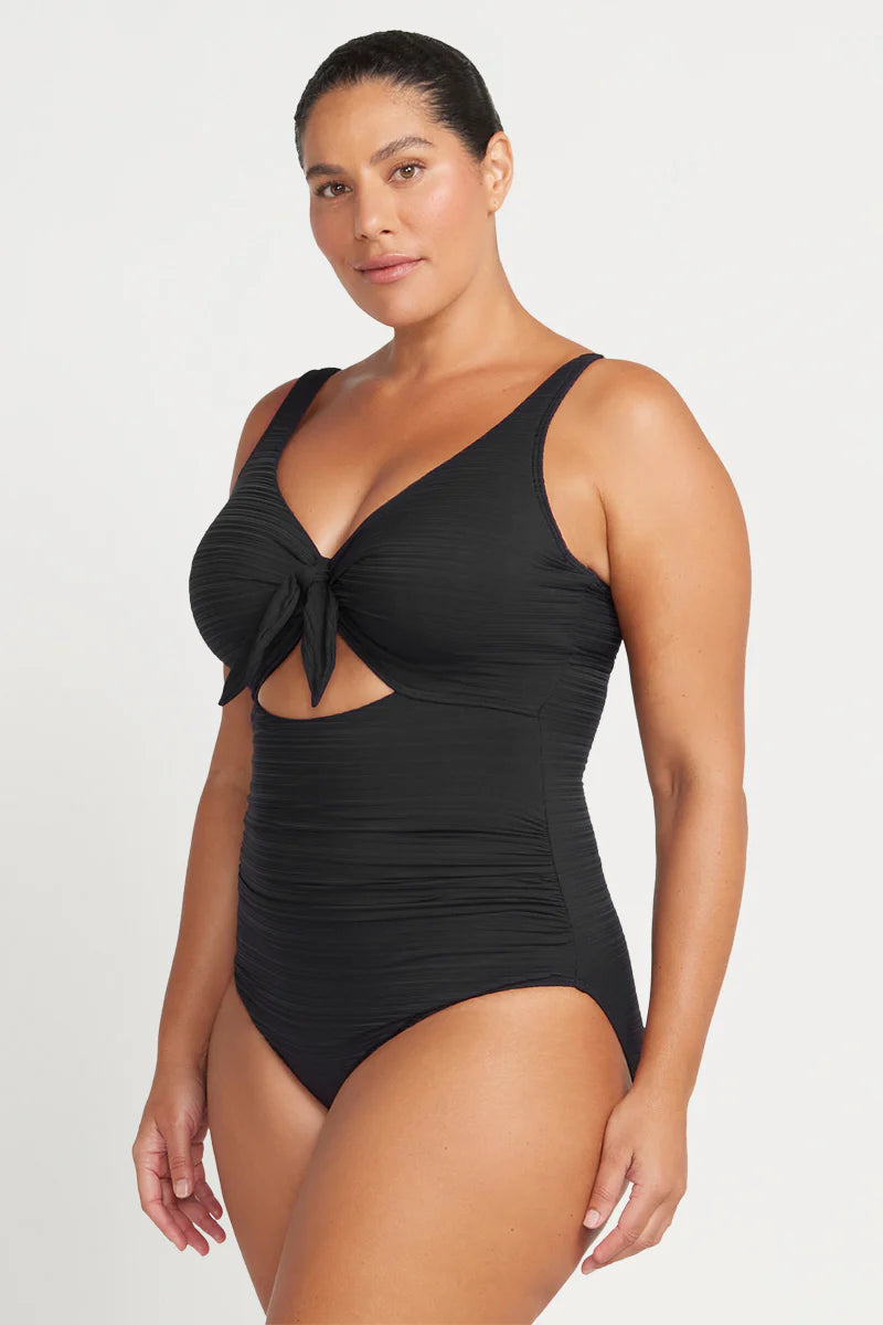 Artesands Aria Cezanne D - E Cup Underwire One Piece Black