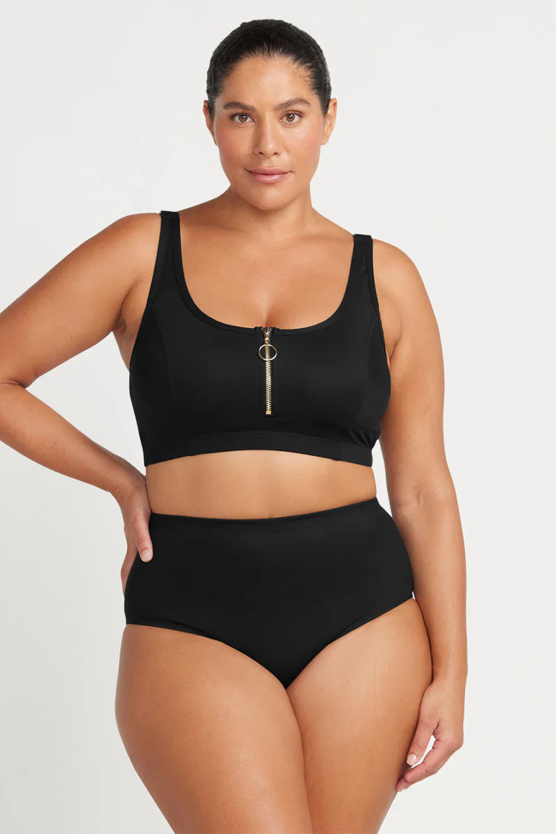 Artesands Black Sculpt Fuseli Multi Cup Bikini Top Black