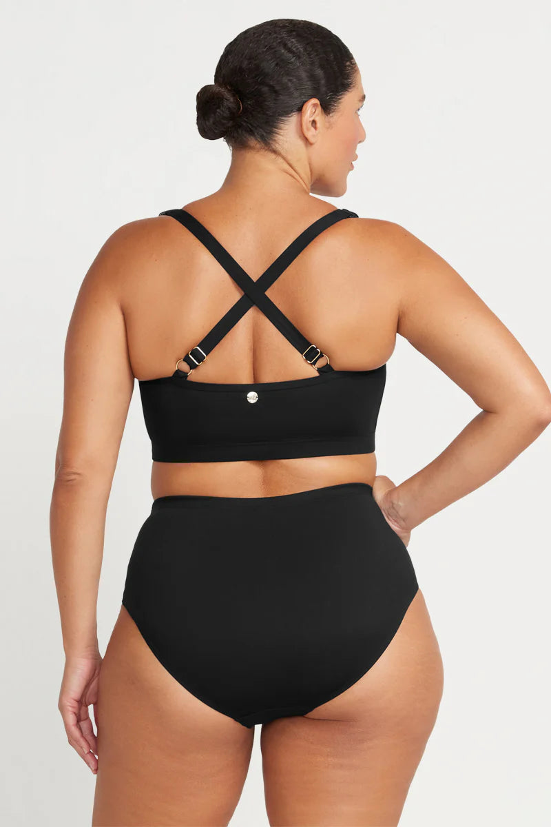 Artesands Black Sculpt Fuseli Multi Cup Bikini Top Black