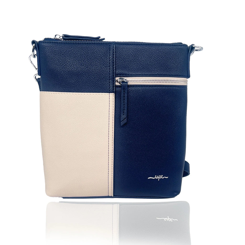 Espe Barrie Two-Tone Crossbody Bag