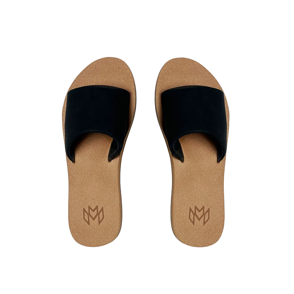 Malvados Women's Ellie Slider Sandal - Jet