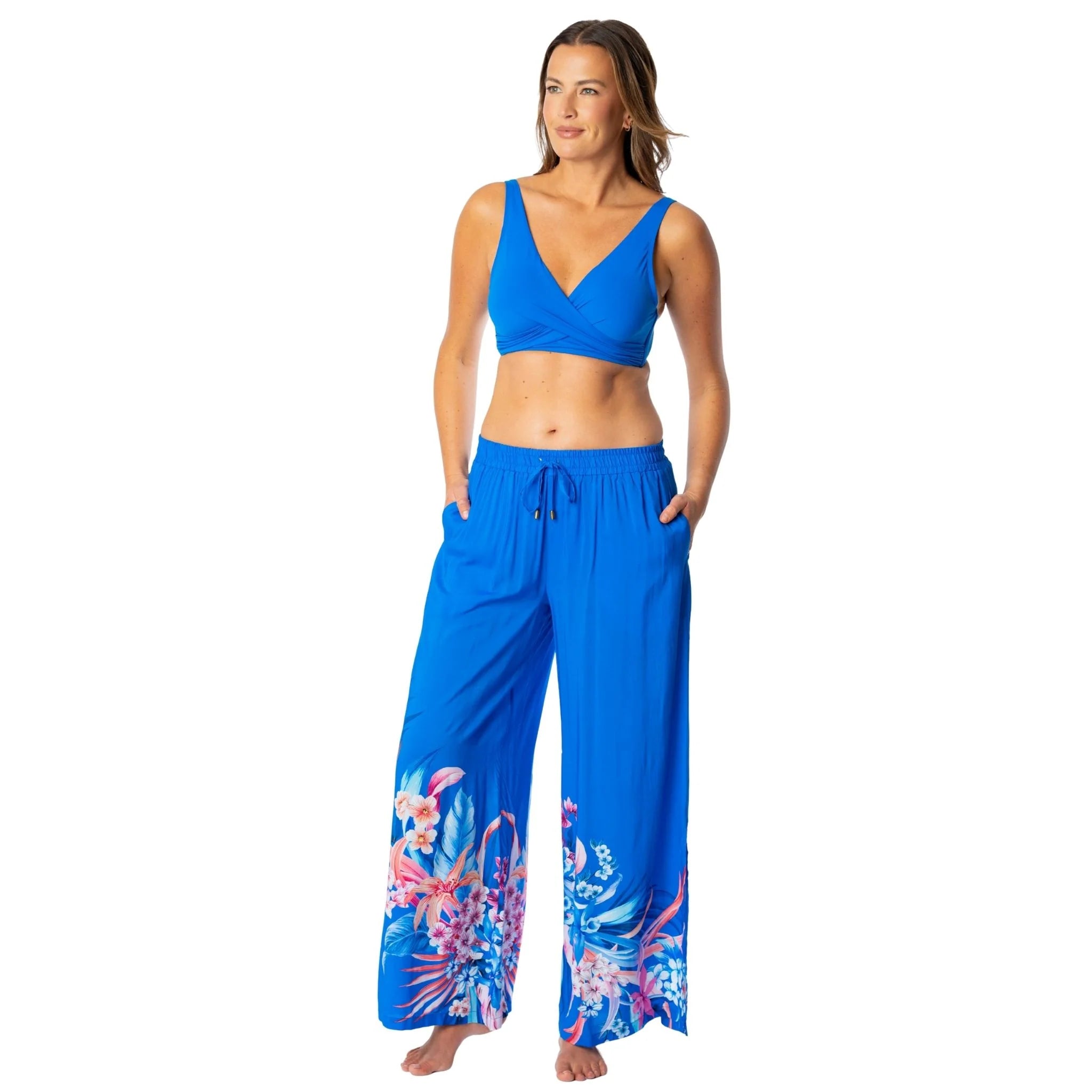 Jantzen Isla Flora Josephone Pull On Pant