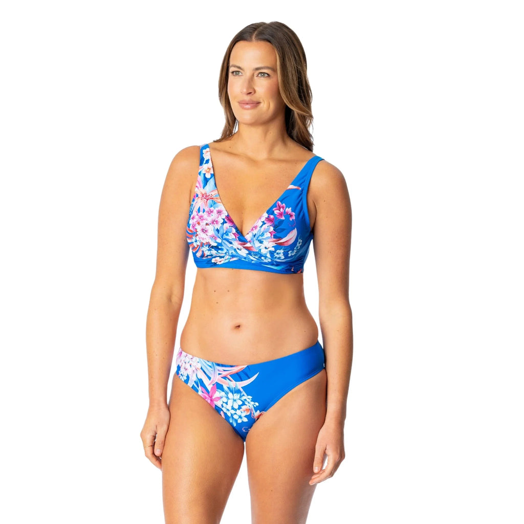 Jantzen Isla Flora Vera Surplice Bra Top
