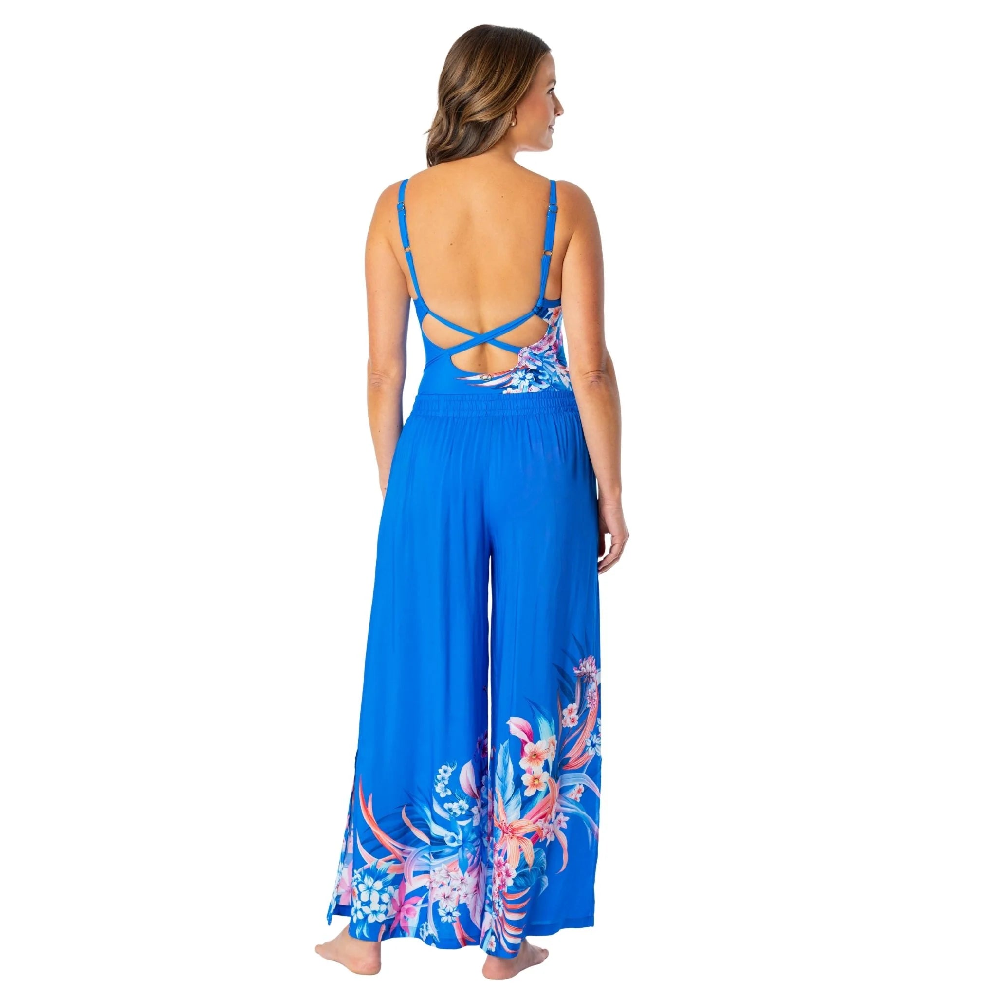 Jantzen Isla Flora Josephone Pull On Pant