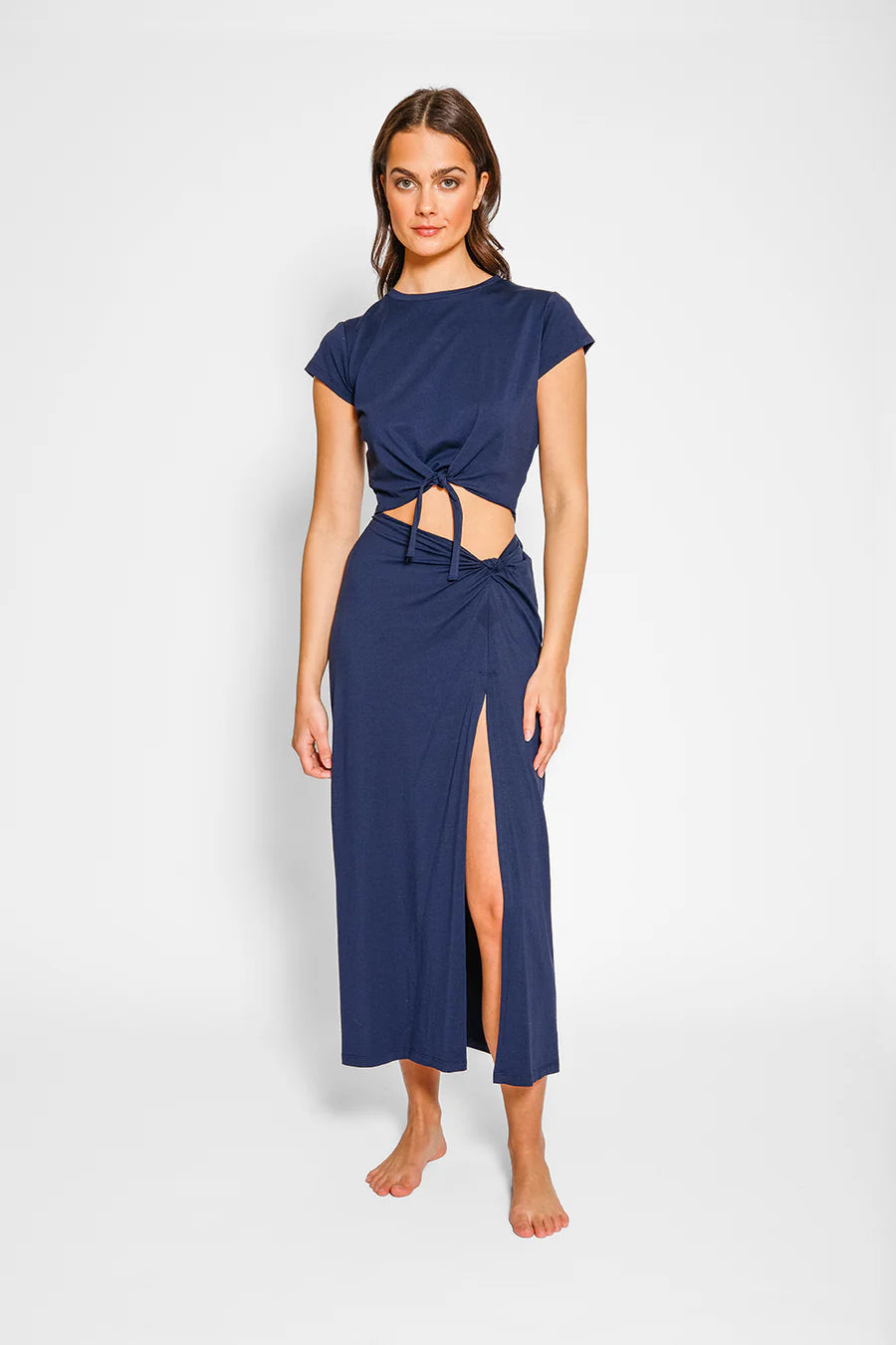 Koy Resort Laguna Knotted Skirt Navy