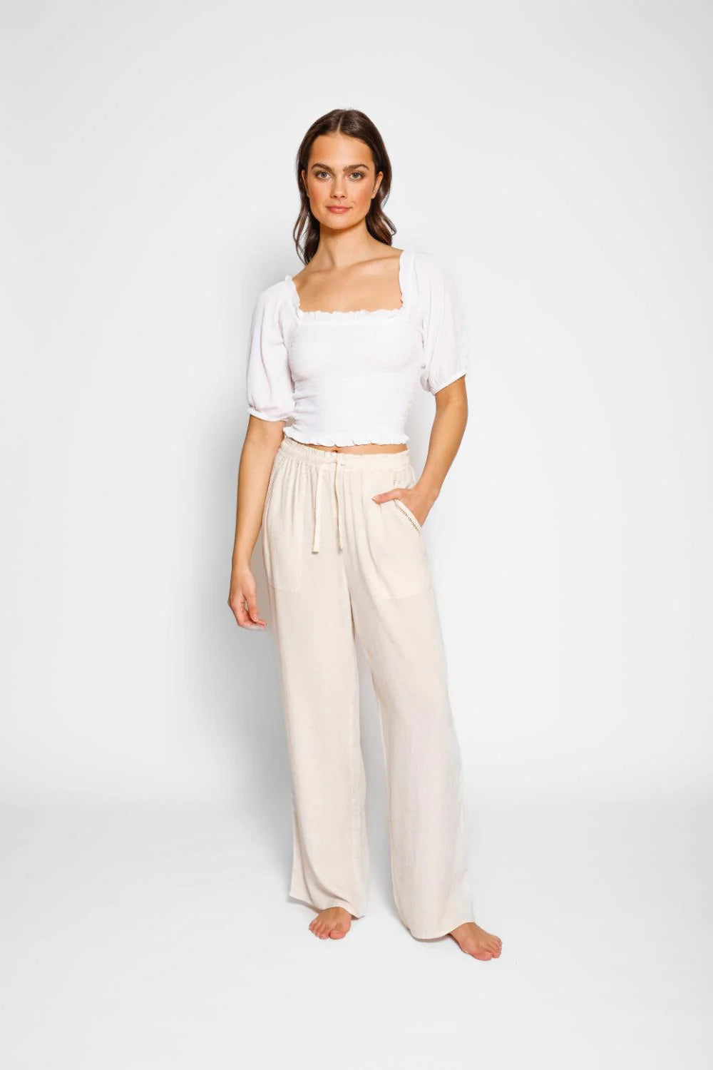 Koy Resort Capri Travel Pant Raw