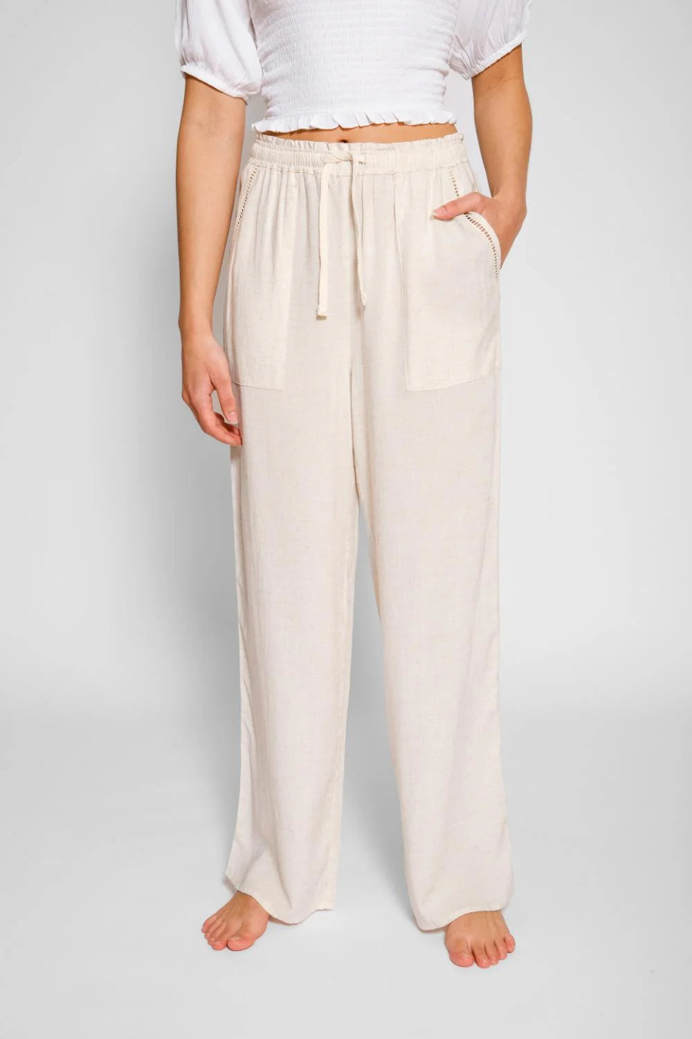 Koy Resort Capri Travel Pant Raw