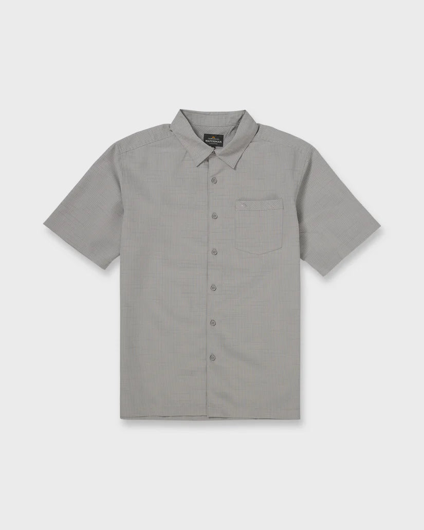 Quiksilver Waterman Centinela Premium Anti-Wrinkle Shirt Grey