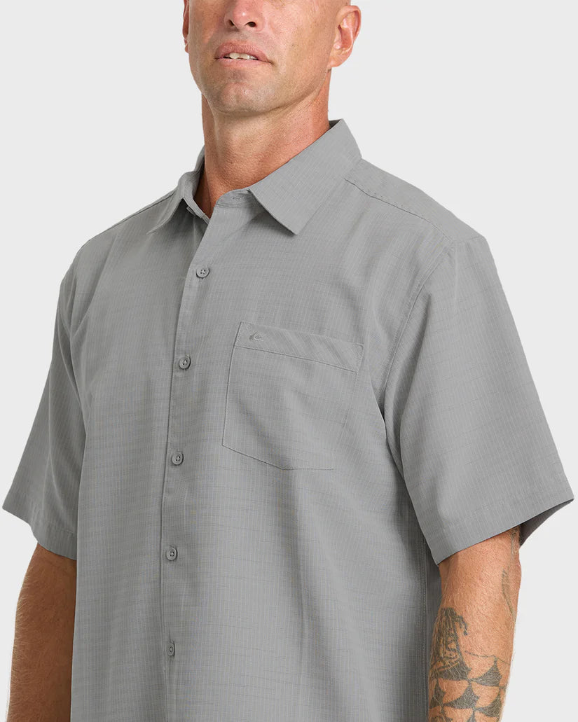 Quiksilver Waterman Centinela Premium Anti-Wrinkle Shirt Grey