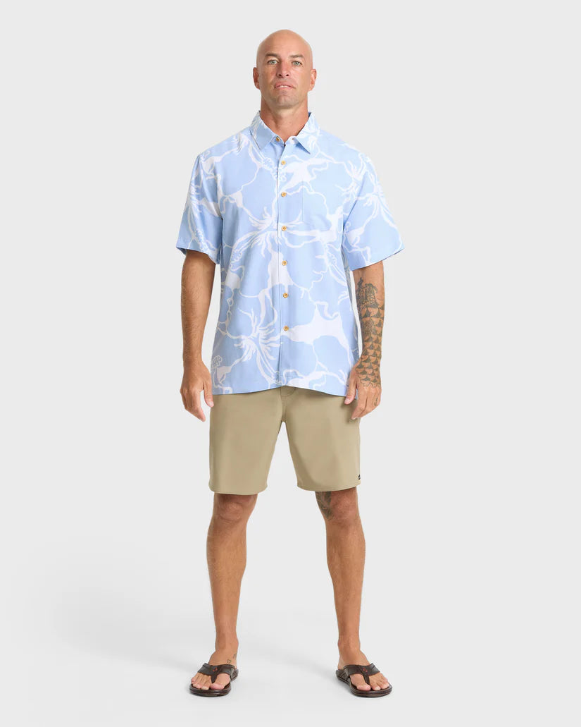 Quiksilver Waterman Bay Breeze Short Sleeve Shirt