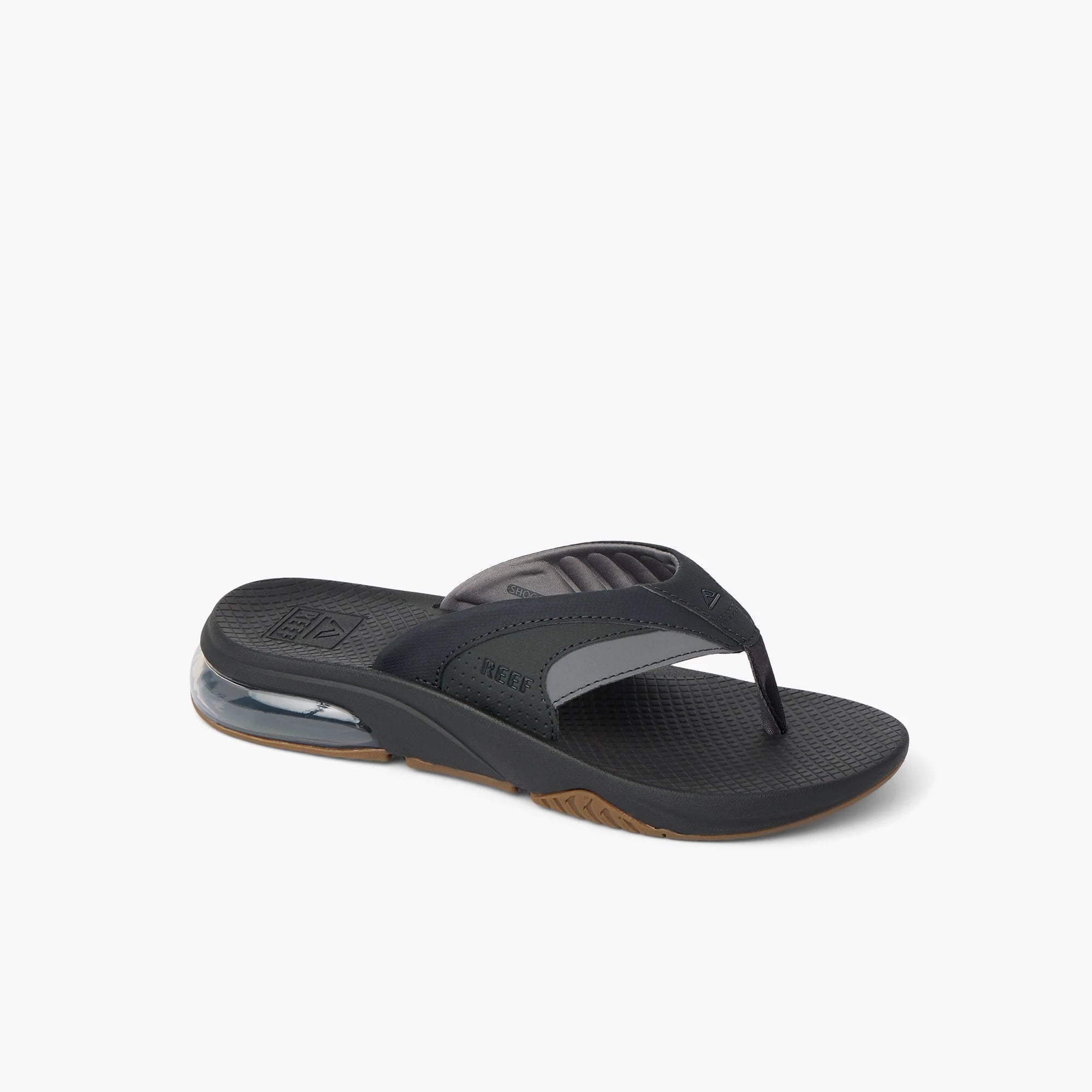 Reef Mens Fanning Black / Gum